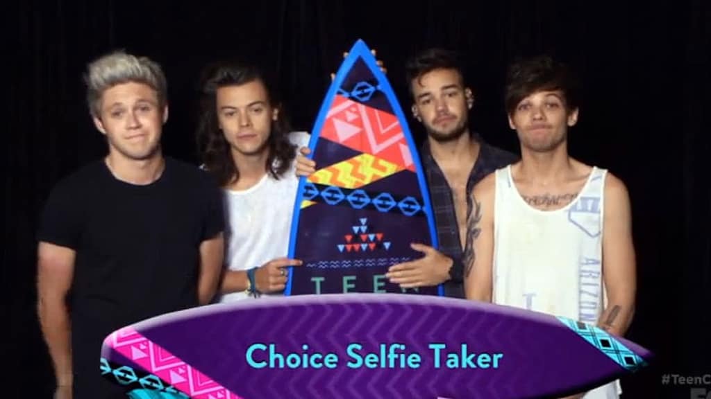 One Direction domineert Teen Choice Awards