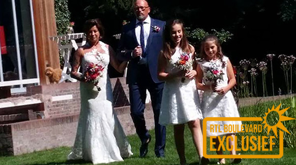 Exclusieve foto's: Amanda Beekman en Harrie Kolen getrouwd