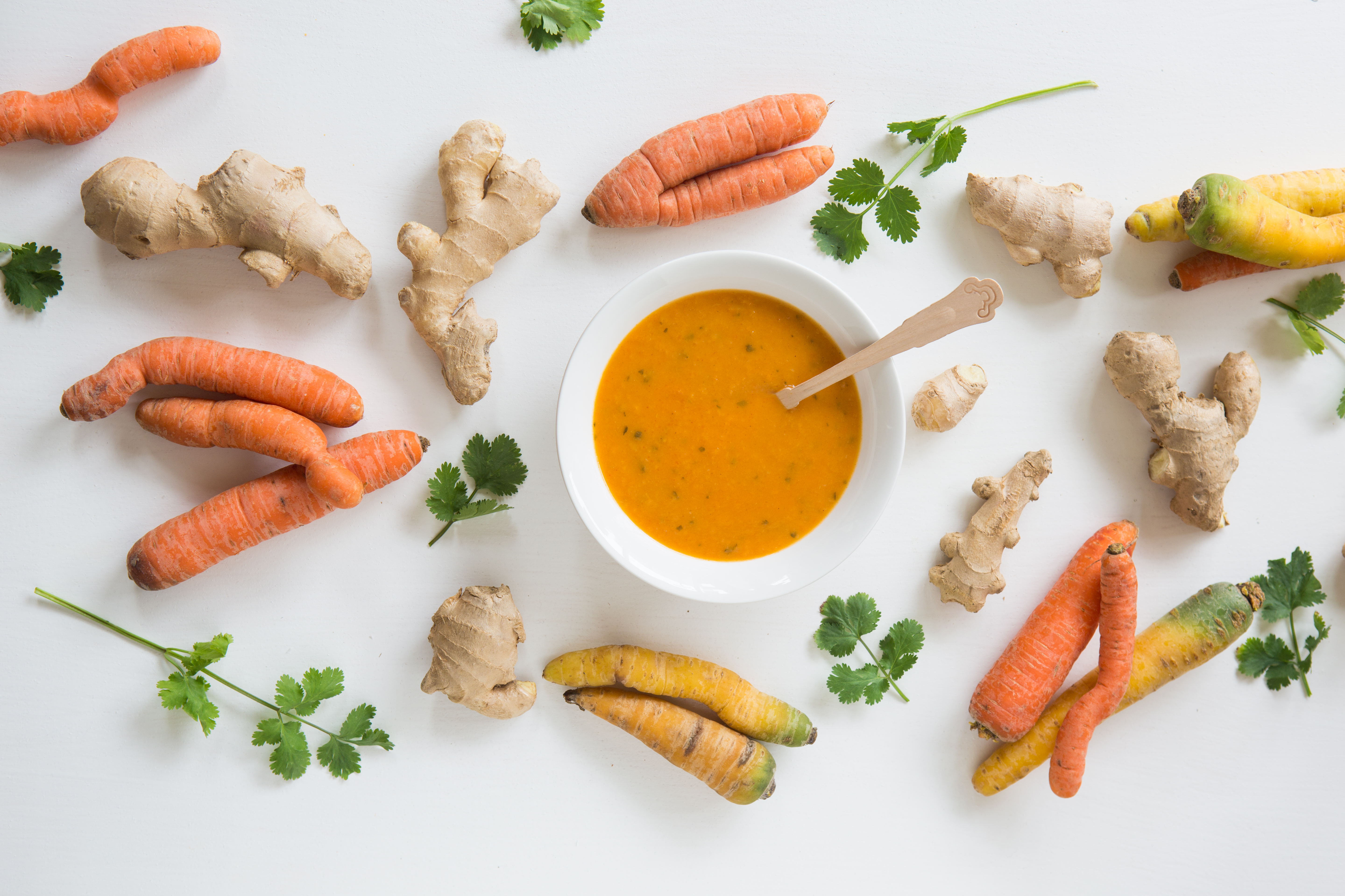 Kromkommer maakt soep van gekke groentes