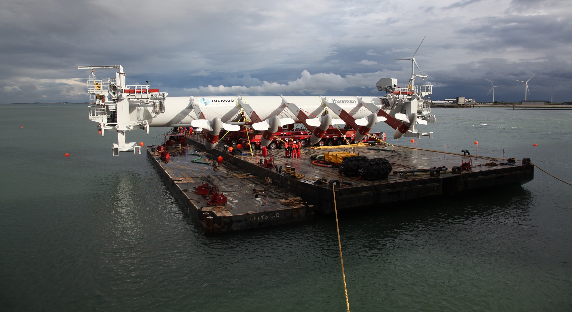 Succesvolle experimenten met stroom uit eb en vloed