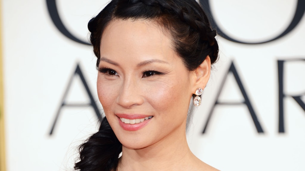 Foto: Lucy Liu showt zoontje Rockwell