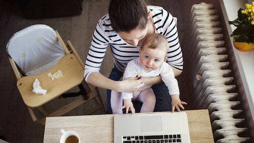 Thuiswerken: we klappen laptop pas laat dicht