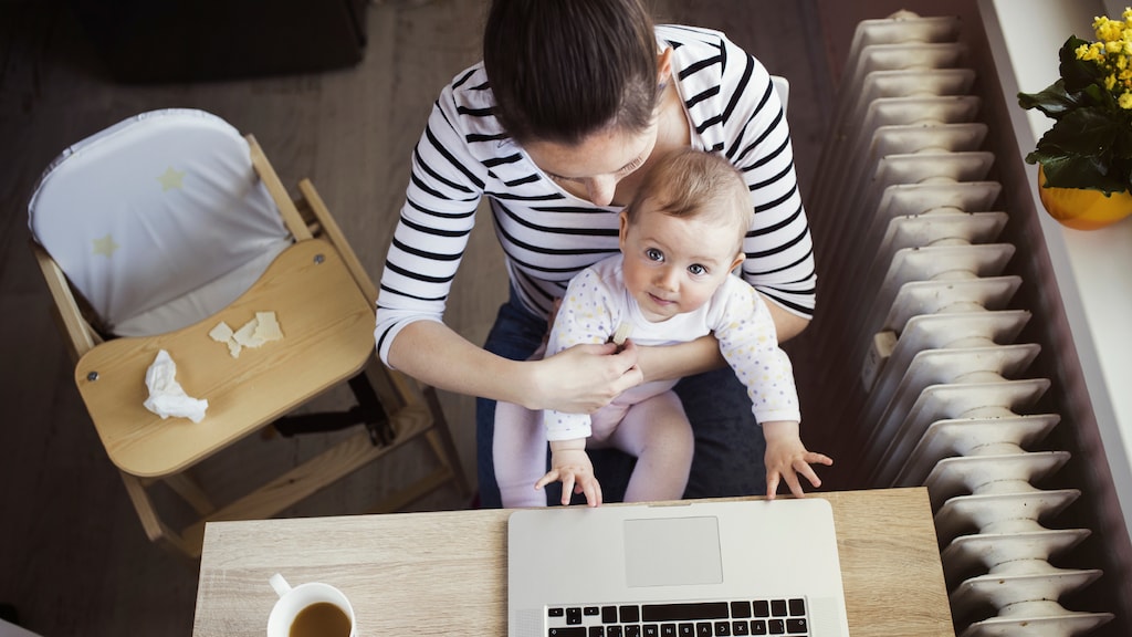 Thuiswerken: we klappen laptop pas laat dicht