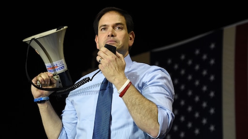 Rubio stapt uit race om presidentschap na nederlaag in thuisstaat Florida