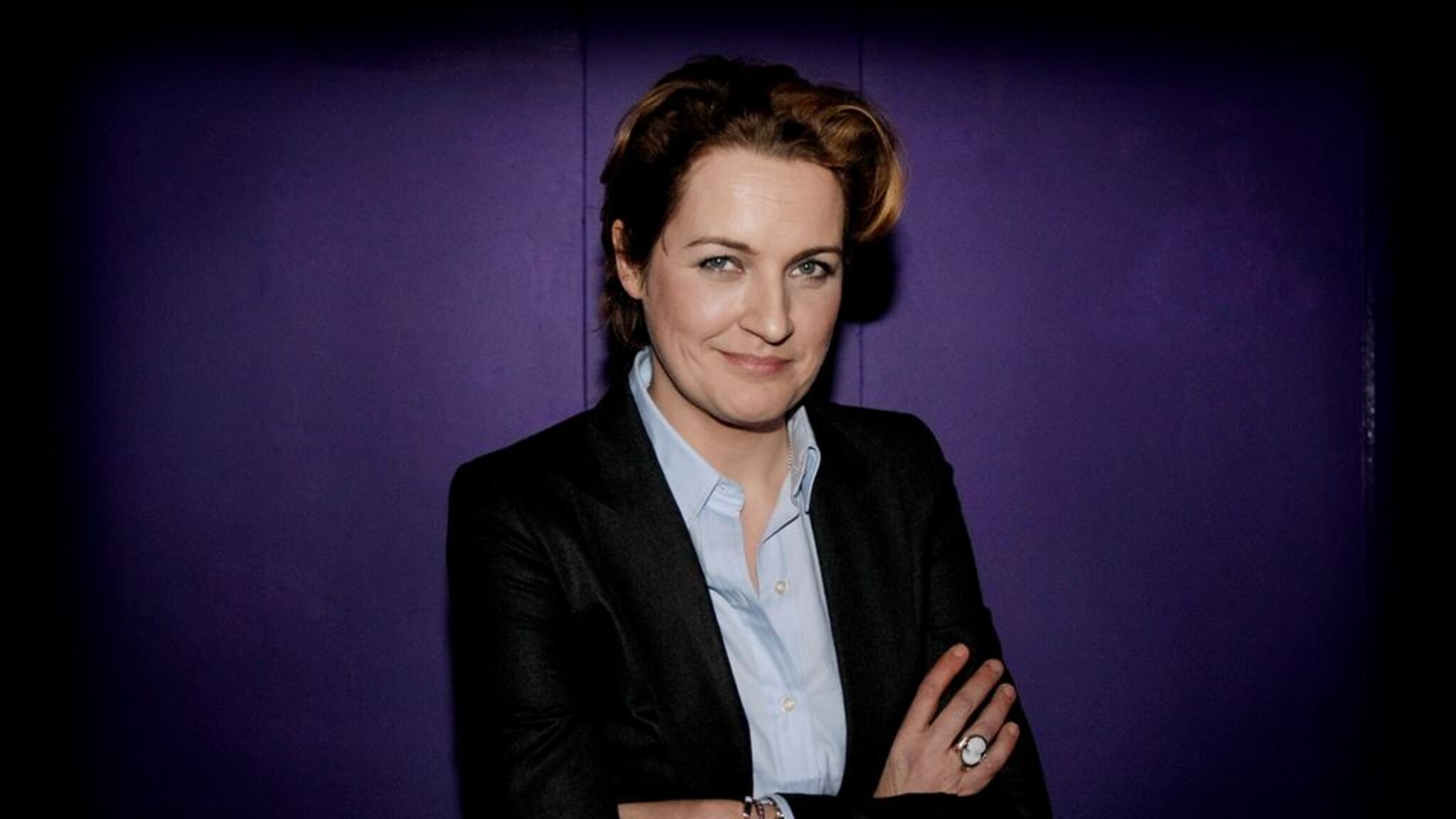 Margriet van der Linden is zichzelf als quizmaster | RTL Boulevard | RTL.nl