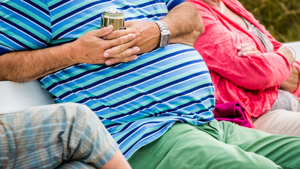 Vet verzamelt zich bij rokers vooral rond de buik.