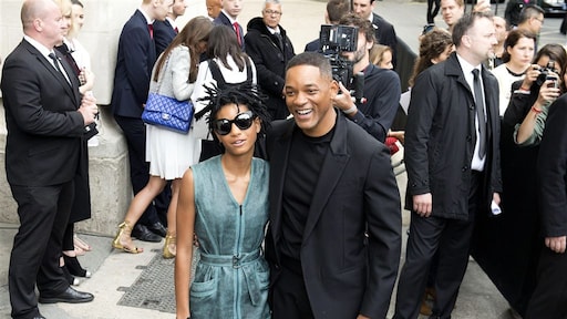 Will en Willow Smith bij show van Chanel
