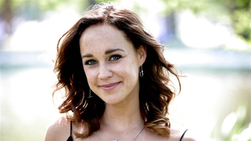 Anouk Maas moest overgeven van angst