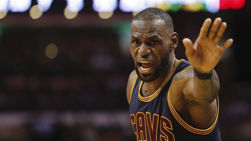 LeBron James huilt wel eens bij Disneyfilms