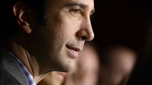 David Schwimmer zonder trouwring op pad
