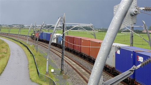 Gebouwd met de gasmiljarden: rails en asfalt
