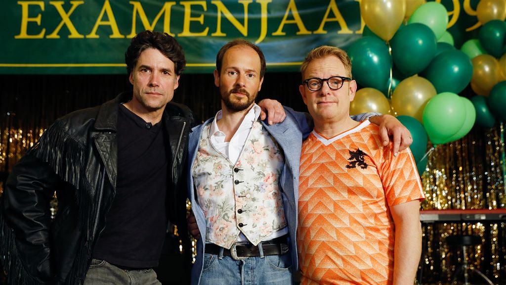 Martijn Fischer en Daniël Boissevain in film Mannen van Mars