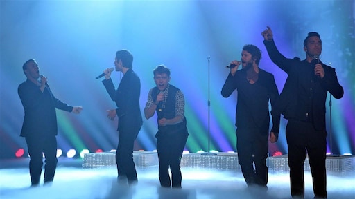 Take That hoopt op reünie met Robbie Williams