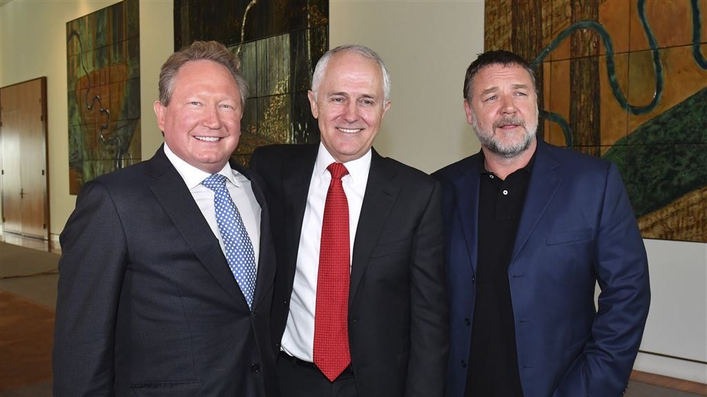 Russell Crowe onder indruk van recorddonatie