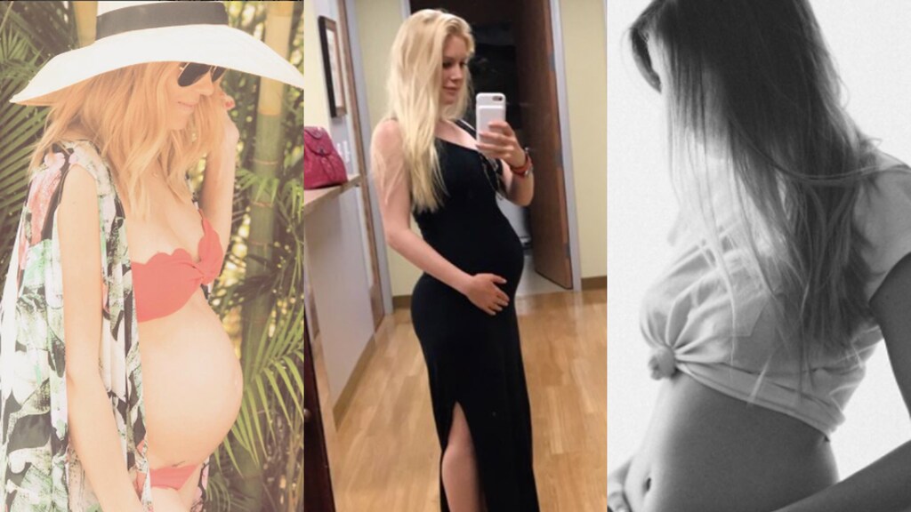 Foto's: Drie The Hills-sterren tegelijk zwanger