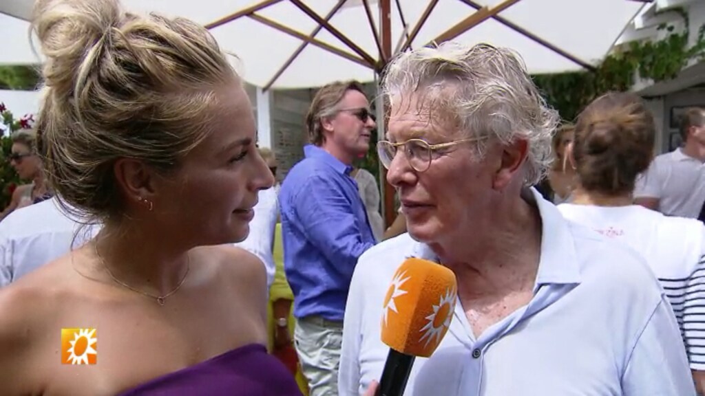 Shelly viert verjaardagsfeestje bij Jan des Bouvrie