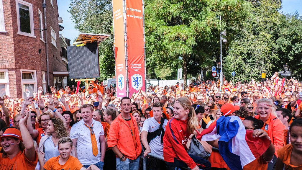 Utrecht: kom niet meer naar huldiging Oranje Leeuwinnen, park is helemaal vol