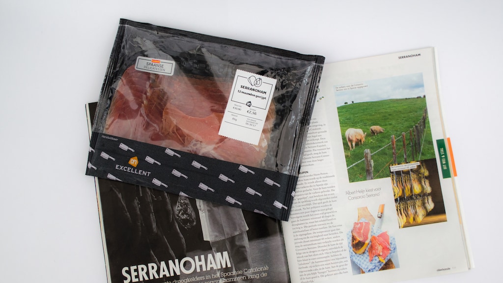 Albert Heijn 'wint' Liegebeest 2017 voor serranoham