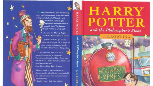 Recordbedrag voor speciale editie Harry Potterboek