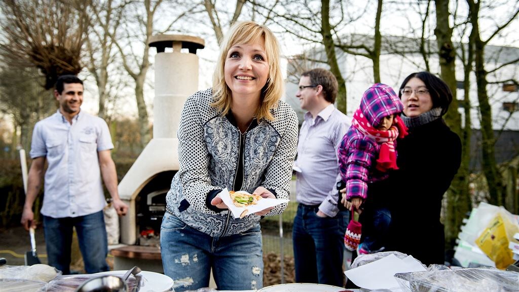 Yvon Jaspers eet nooit alleen