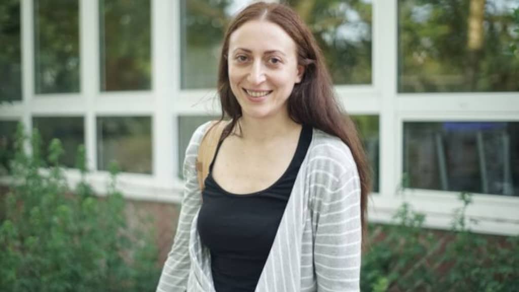 Moeder Armina toen ze nog in Nederland woonde.