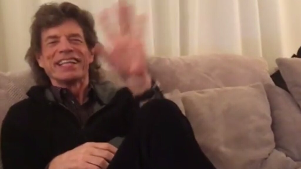 Mick Jagger zingt Frans Bauer: 'Heb je even voor mij!'