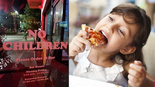 Kinderen niet welkom in dit restaurant: 'Ouders letten niet op hun kinderen'