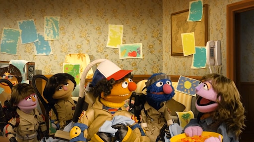 Sesamestreet maakt hilarische parodie op Netflix-hit Stranger Things
