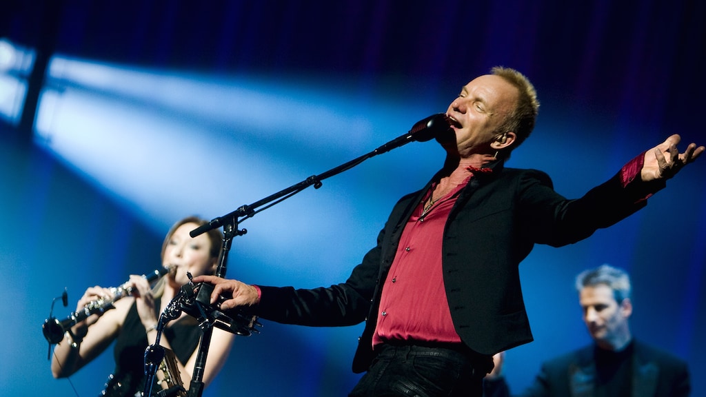 Sting en Alanis Morissette op Concert at SEA