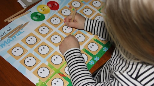 Marieke bedacht chemokalender om haar kinderen uit te leggen hoe ze zich voelde