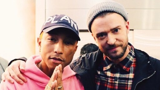 Justin Timberlake en Pharrell met nieuwe plaat
