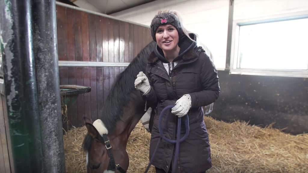 Feest in de paardenstal van Britt Dekker
