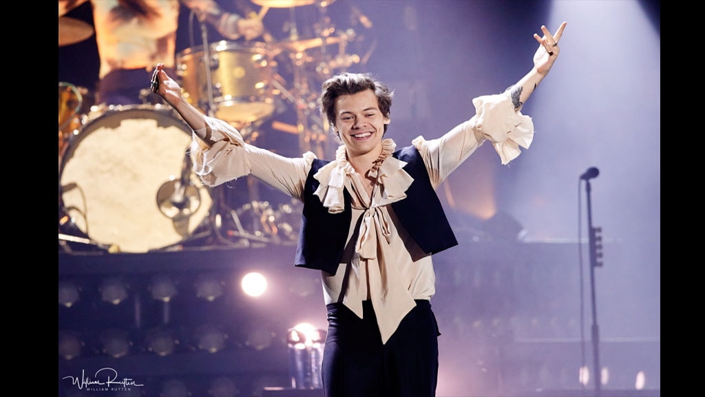 William Rutten zet superster Harry Styles op de foto
