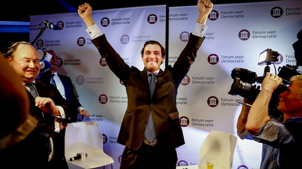 Thierry Baudet gaat in zijn eentje helemaal los