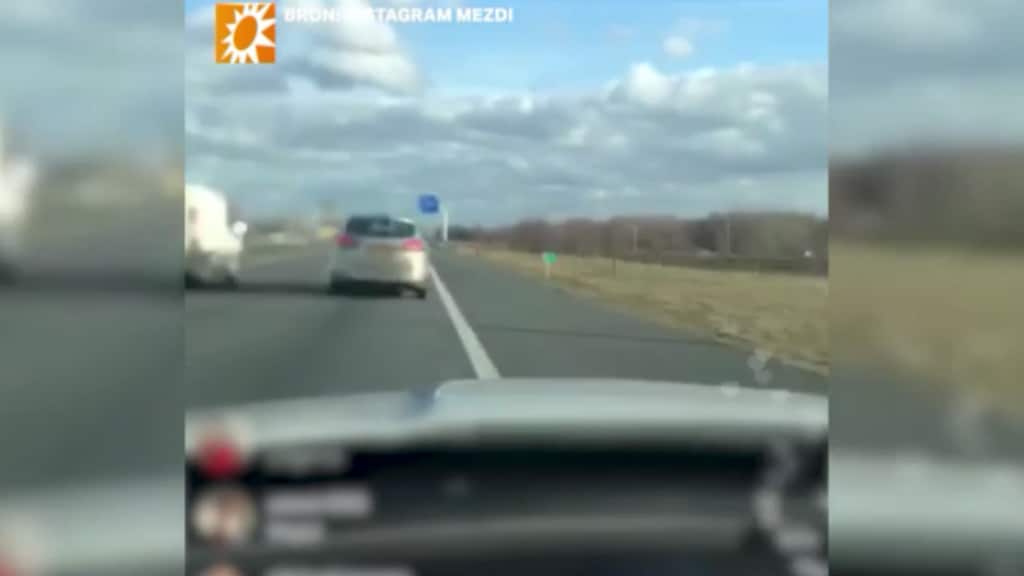 Politie start onderzoek naar levensgevaarlijke snelwegrit Mezdi