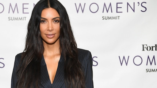 Kim Kardashian deelt allereerste familiekiekje