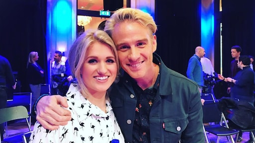 Britt Dekker en Art Rooijakkers samen op tv?