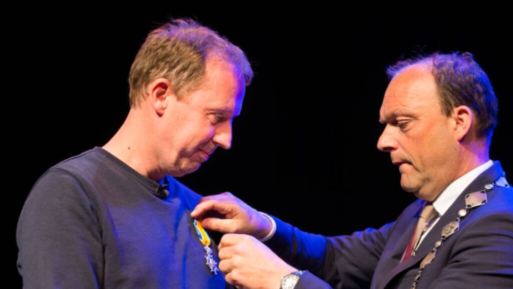 Edwin Evers verrast met ridderorde