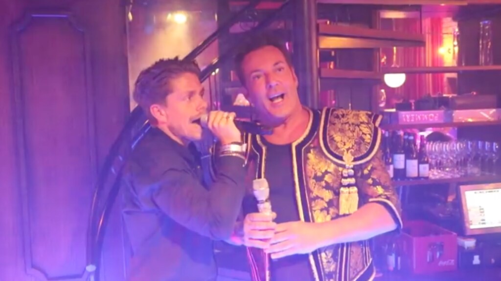 André Hazes en Gerard Joling eren overleden Hazes