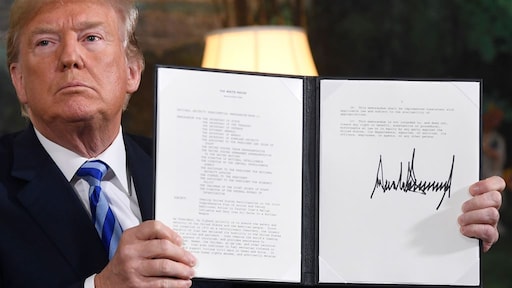 'Trump gooit bom op verhouding Europa, Midden-Oosten en VS'