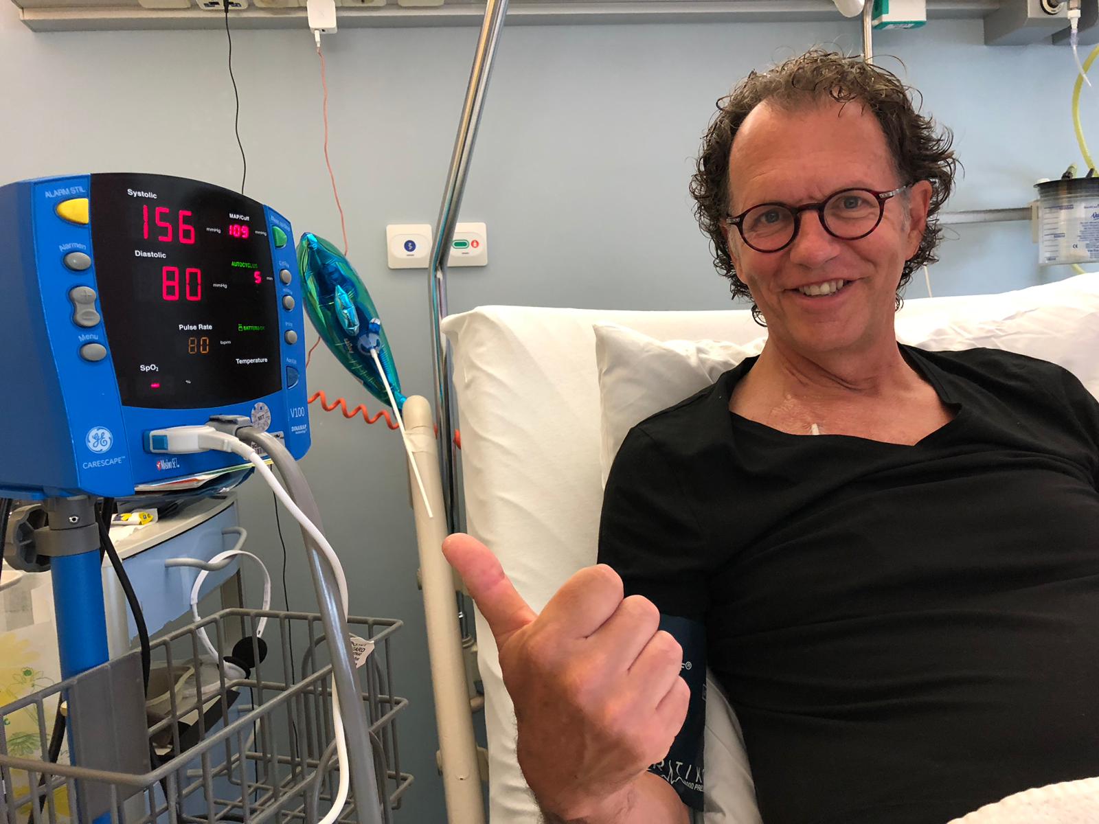 Peter schonk een nier aan een onbekende en had toen zélf een nier nodig