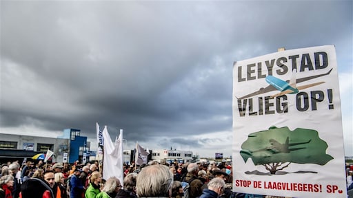 Lawaaivlucht test laagvliegroutes Lelystad Airport