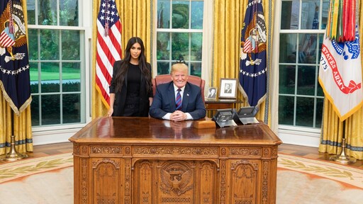 Donald Trump: 'Geweldig gesprek met Kim Kardashian'