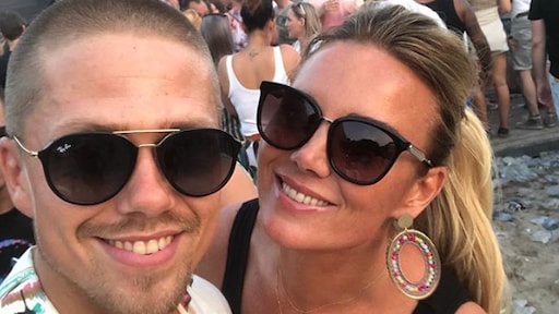 André en Monique genieten van romantisch avondje uit