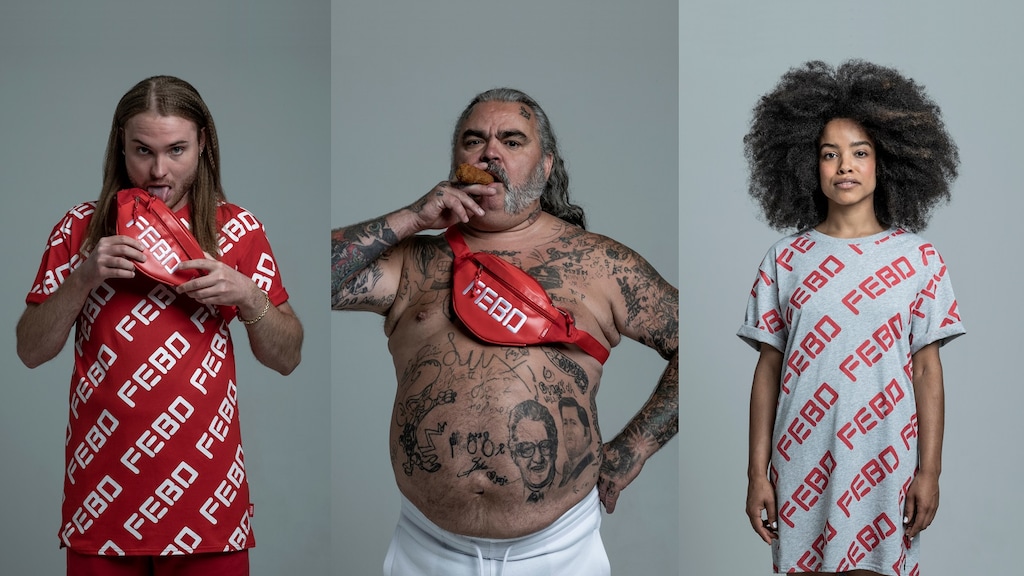 FEBO komt met festivalkleding: een snackshirt en een snacktasje