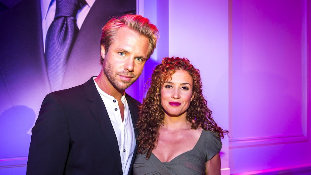 Katja Schuurman en ex Thijs Römer op blind date