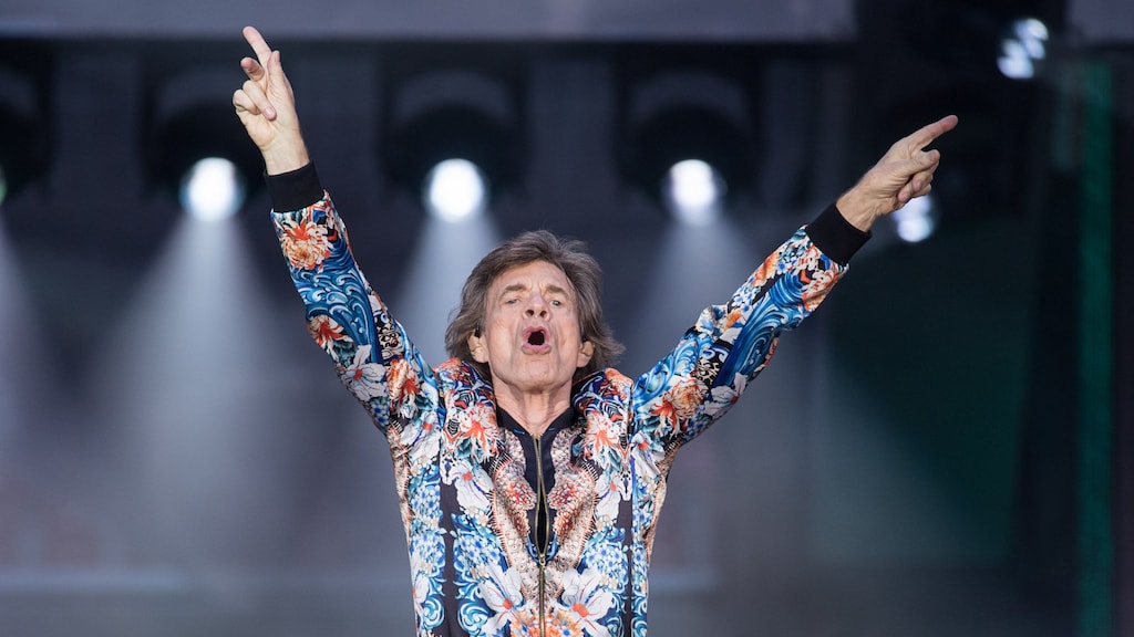 Mick Jagger juicht voor Engeland