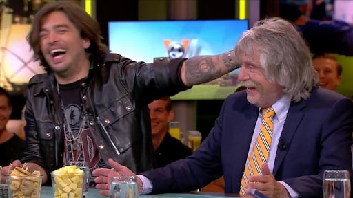 Waylon en Johan Derksen leggen 'ruzie' weer bij