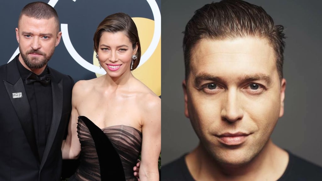 Nederlandse filmmaker gedraagt zich 'als aap' voor Jessica Biel en Justin Timberlake
