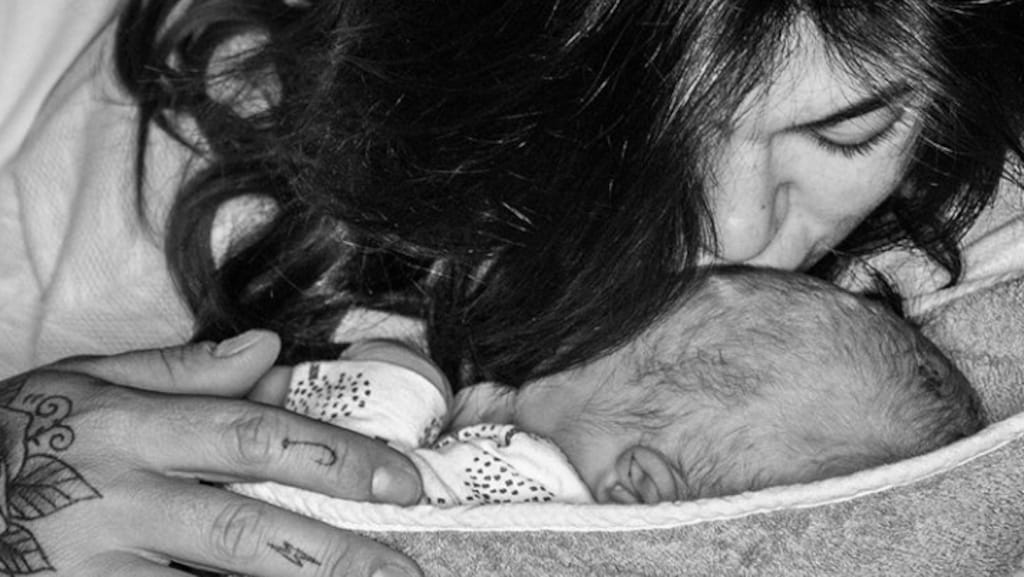 Rox kan nu al niet meer zonder kleine spruit